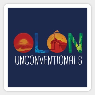 Olón Unconventionals (Dark Bg) Magnet